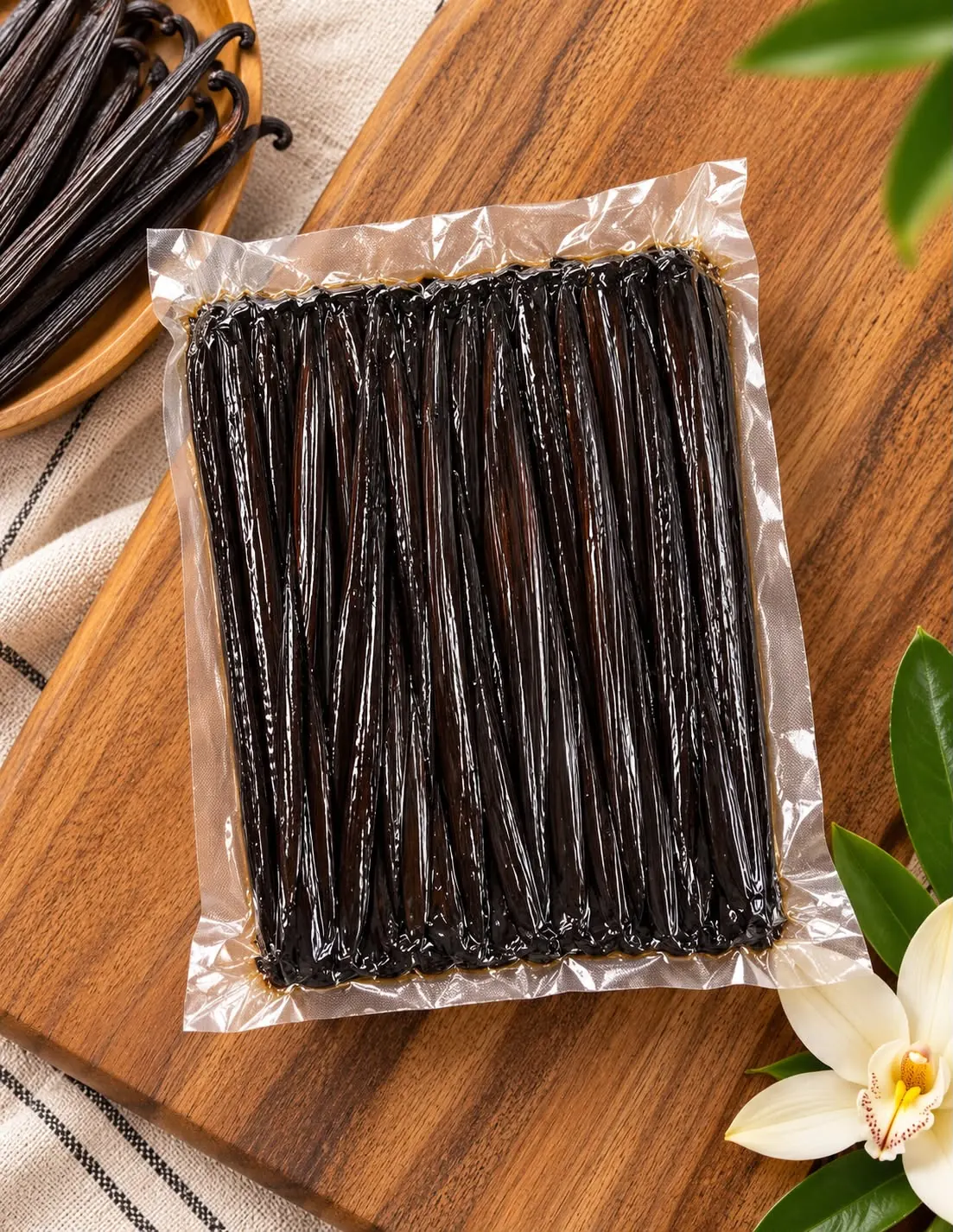 Indonesian Vanilla Planifolia beans, Gourmet Grade A