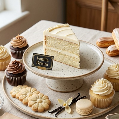 Vanilla for bakeries — cakes, breads, cookies and pastries